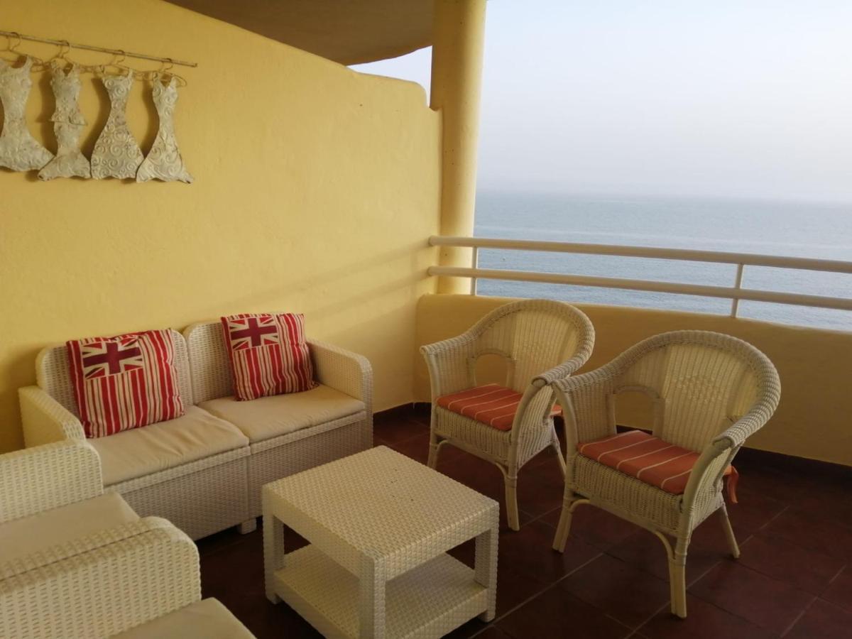 Holidays2Benalmadena Torrequebrada Sea View Front Beach With Pool Parking & Terraces Exterior photo